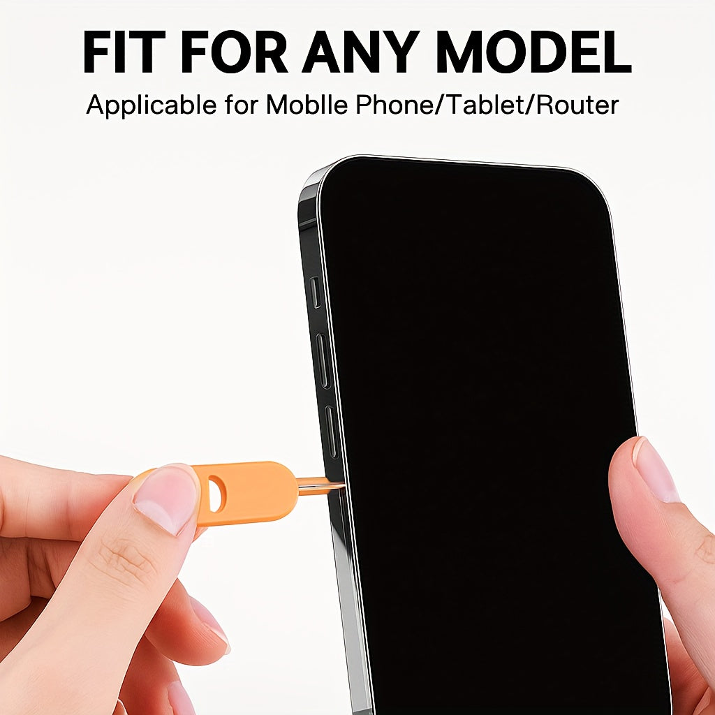 3-Pack SIM Ejector Tool Kit with Storage Case - Compatible with iPhone, Samsung, iPad & All Cell Phones