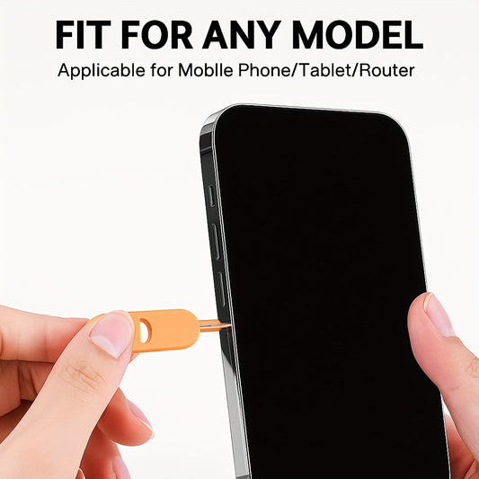 3-Pack SIM Ejector Tool Kit with Storage Case - Compatible with iPhone, Samsung, iPad & All Cell Phones