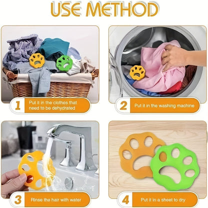 Pet Hair Remover for Laundry - Reusable Lint Catcher for Washer & Dryer, No Power Needed