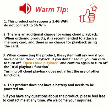 2K 3MP Bulb Security Camera - All-in-One AI 360° PTZ with E27 Base, 2.4G Wi-Fi & 2-Way Audio