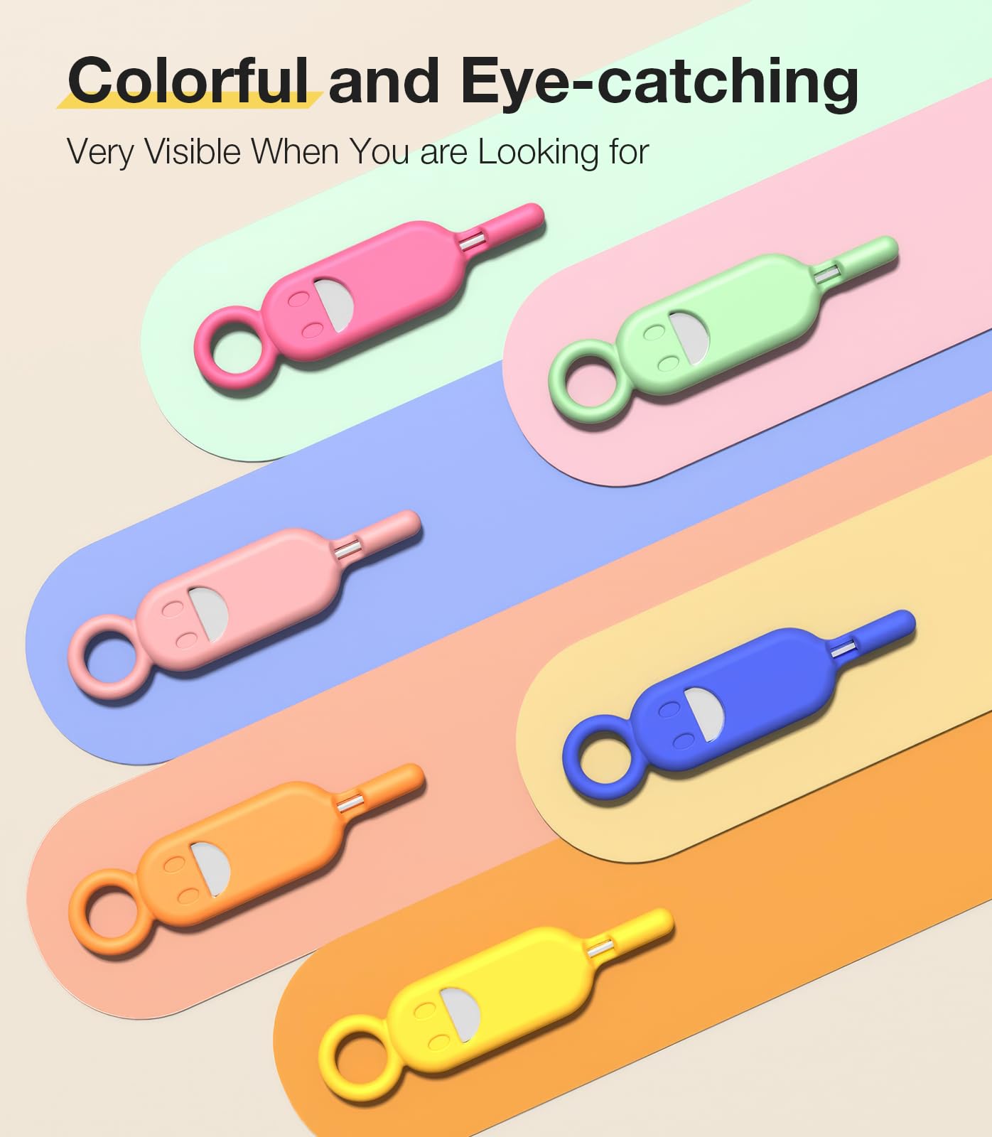 3-Pack SIM Ejector Tool Kit with Storage Case - Compatible with iPhone, Samsung, iPad & All Cell Phones