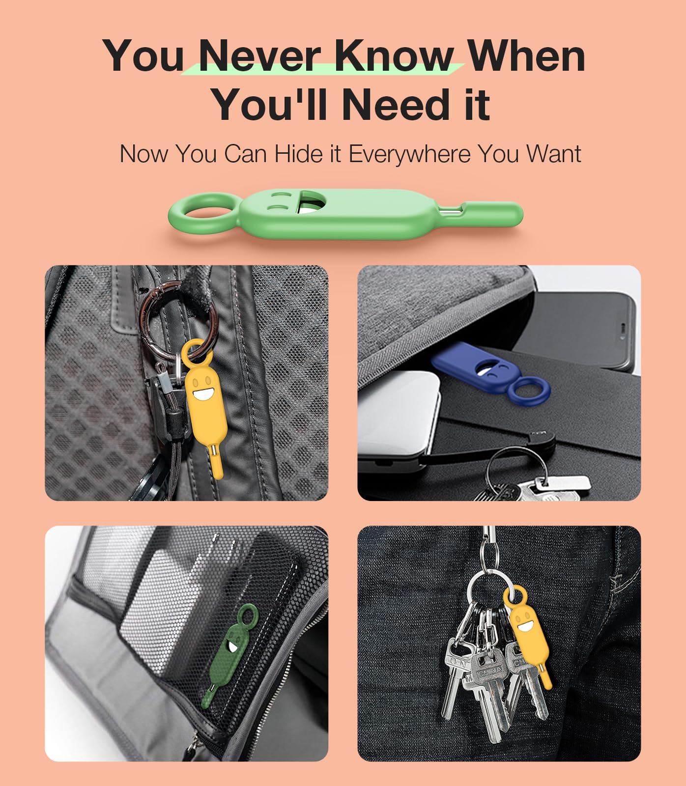 3-Pack SIM Ejector Tool Kit with Storage Case - Compatible with iPhone, Samsung, iPad & All Cell Phones